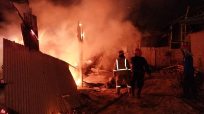 Pabrik Tusuk Sate Ludes Terbakar di Pakis Malang, Pemilik Rugi Rp500 Juta