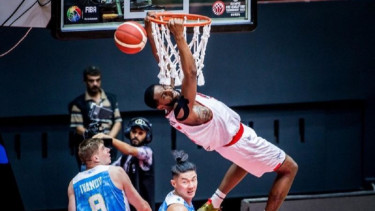 Prakualifikasi Olimpiade 2024 : Bolden 40 Poin, Indonesia Menang 91-82 Atas Kazakhstan