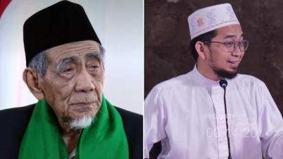 Tak Banyak Orang Tahu, Ustaz Adi Hidayat Pernah Ziarah ke Makam KH Maimun Zubair atau Mbah Moen, Lalu yang Terjadi...