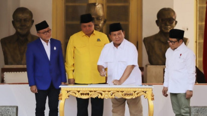 Reaksi Ganjar Pranowo Soal Keputusan Politik Golkar dan PAN yang Dukung Prabowo Subianto