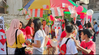 Rayakan HUT RI, Begini Cara Sekolah Dasar di Jember Tanamkan Nilai Pancasila Sejak Dini