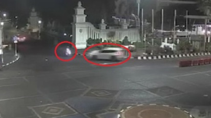 Video Detik-detik Putra Mahkota Solo Tabrak Pemotor, Dituding Melarikan Diri, Ternyata...