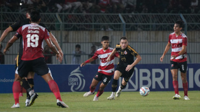 Hasil Madura United Vs Persija: Brace Junior Brandao Bikin Macan Kemayoran Gigit Jari
