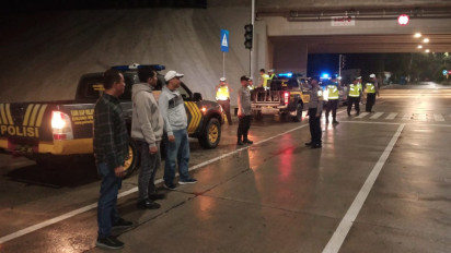 Antisipasi Geng Motor Dan Balap Liar, Polres Langkat Laksanakan Patroli Razia