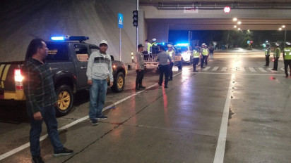 Antisipasi Genk Motor dan Balap Liar, Polres Langkat Laksanakan Patroli Razia Kenalpot Blong