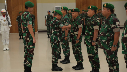 Pangdam I/BB Mayjen TNI Achmad Daniel Chardin Gelar Sertijab Tiga Pejabat Utama