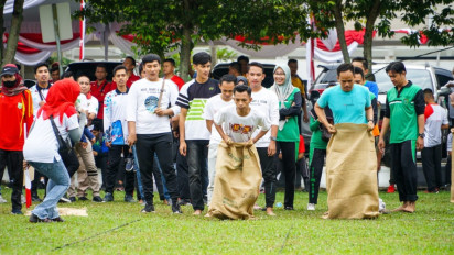 Peringati Hari Kemerdekaan RI ke 78, Pemkab Muba Gelar Lomba Permainan Tradisional