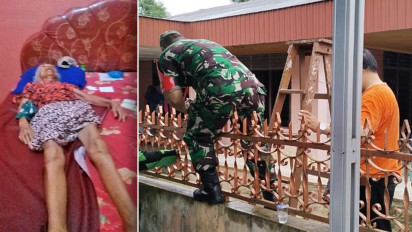 Pensiunan Polri Tutup Akses Jalan Rumah Wanita Lansia 84 Tahun yang Tengah Sakit dan Keluarga di Medan