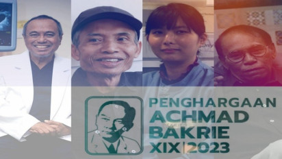 Menilik Penghargaan Achmad Bakrie XIX 2023, Berikut Daftar Penerima Penghargaannya