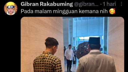 Unggah Foto Kebersamaan dengan Prabowo, Gibran Dituding Gembosi Perjuangan Tim Pemenangan Ganjar Pranowo