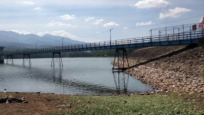 Kekeringan, Debit Air di Waduk Seloromo Pati Turun 2 Juta Meter Kubik