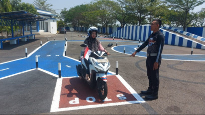 Uji Praktik Diganti Pola Sirkuit, Jumlah Pemohon SIM C Baru di Kudus Meningkat