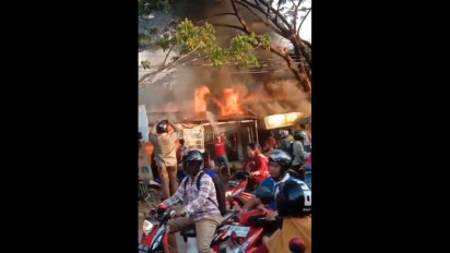 Lagi, Belasan Lapak jualan di Sudiang Hangus Terbakar