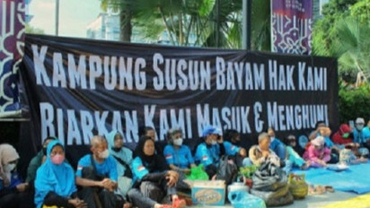 Tak Kunjung Dapat Hak Huni, Korban Gusuran JIS Dialokasikan ke Rusun Nagrak