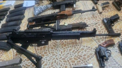 Densus Dalami Keahlian DE Modifikasi  Air Guns Menjadi Senjata Api