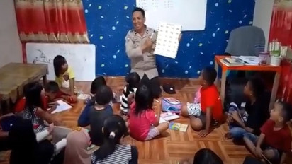 Mengejutkan! Perjuangan Aipda Jacky, Ubah Warung Miras Jadi Rumah Belajar di Palopo