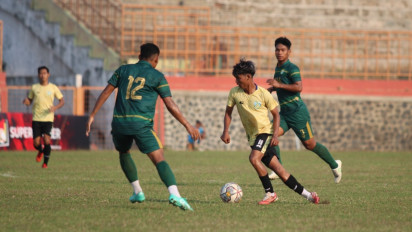 Laskar Joko Samudro Gresik Ditahan Imbang 3-3 Lawan Persip Pekalongan di Stadion Jenderal Hoegeng