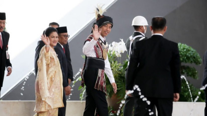 Presiden Jokowi Tiba di Gedung DPR, Ini Daftar Agenda Pokok Sidang MPR