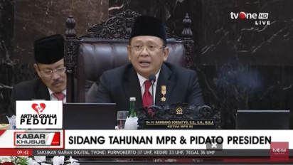 Ketum Demokrat AHY Tak Disebut Bamsoet saat Sambutan Kehormatan Pidatonya, Ada Apa?