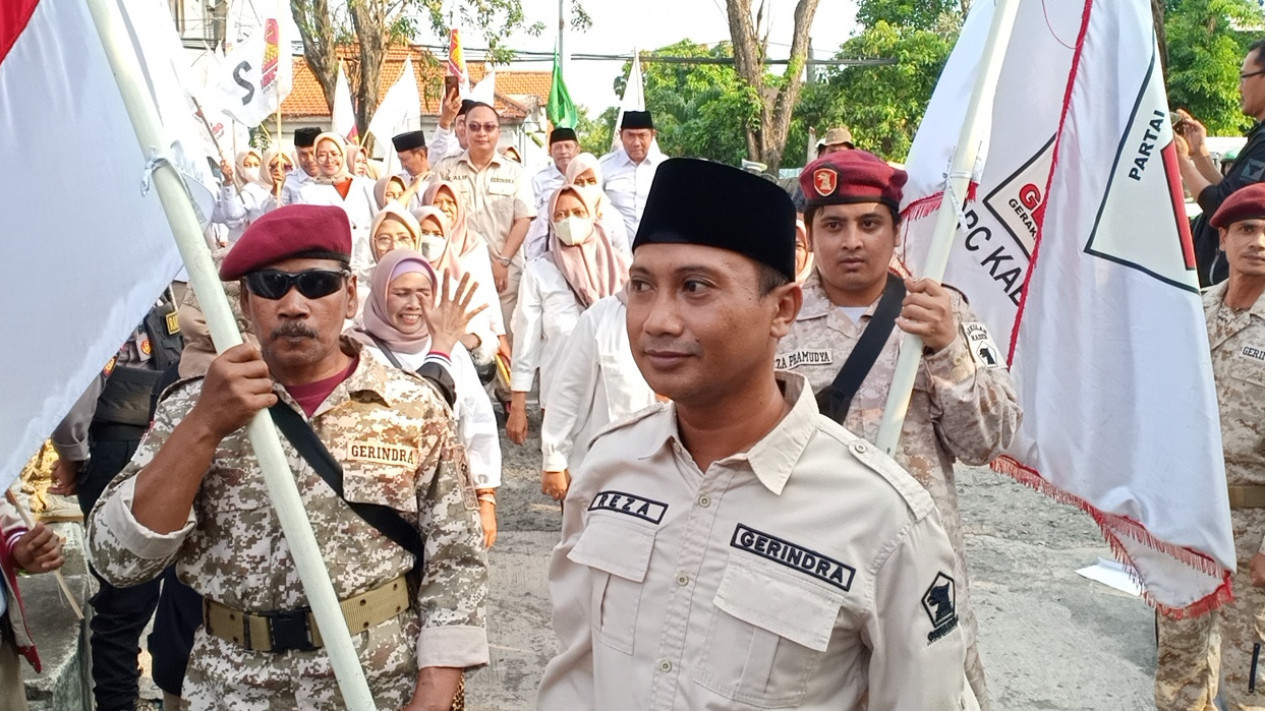 Koalisi Bareng PKB, Golkar dan PAN, Gerindra Gresik Optimis Menangkan Prabowo Presiden
            - galeri foto