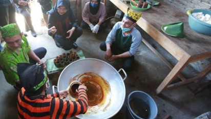 Inilah Desa Kluncing, Penghasil Gula Aren Organik di Lereng Ijen Banyuwangi