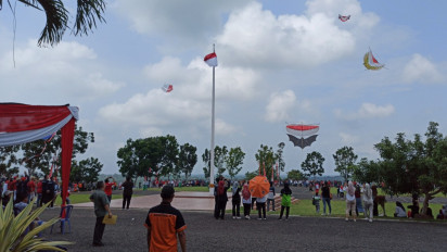 Seluma Gelar Event Wisata Gebyar Merah Putih Festival Layang-layang
