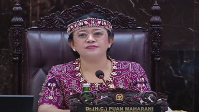 Detik-detik Puan Maharani Berikan Petuah di Rapat Tahunan MPR 2023