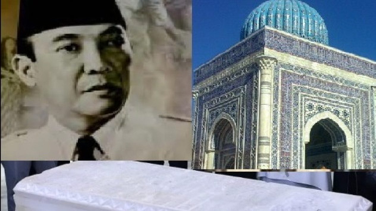 Terkuak, Ternyata Syarat Bung Karno Penuhi Undangan Soviet: Cari Makam Imam Bukhari
            - galeri foto