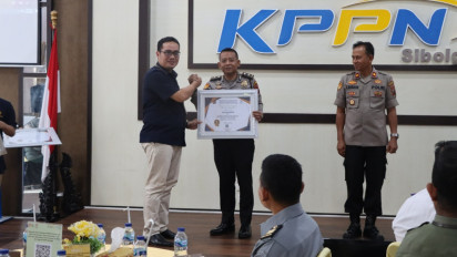 Polres Sibolga Meraih Prestasi Gemilang: Juara 1 dalam Pengelolaan Anggaran dari KPPN Sibolga
