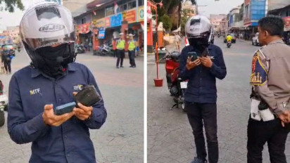 Beredar di Media Sosial Video Pemotor Lawan Arah Protes Ditilang Polisi di Jalan Suryakencana Bogor, Begini Ceritanya