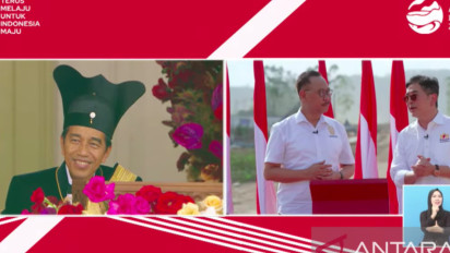 Begini Sumringahnya Jokowi Dengar Laporan Progres IKN: Insya Allah Tahun Depan Sudah Upacara di Sana
