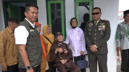 HUT RI 78, Veteran Perang Berusia 96 Tahun Dapat Hadiah Rumah di Banjar Jawa Barat