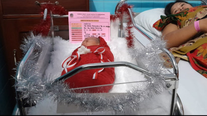 Momen HUT Kemerdekaan RI, Seorang Bayi Lahir di RSUD Blambangan Banyuwangi