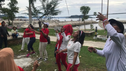 Wartawan dan LSM di Kota Sibolga Meriahkan HUT ke 78 Kemerdekaan Republik Indonesia