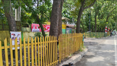 Akses Umum Trotoar Pejalan Kaki Dikapling Pagar Kayu Resahkan Warga