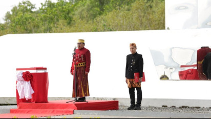 Perayaan Meriah HUT Kemerdekaan ke-78 RI di PLBN Sei Nyamuk, Sebatik, Wakil Kepala BPIP: Simbol Harmoni dan Kebersamaan di Perbatasan