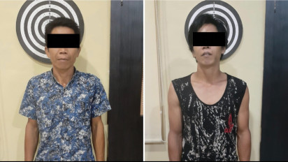 Kakak-adik Ini Ternyata Pelaku Pembakaran Lahan di OKI Sumsel