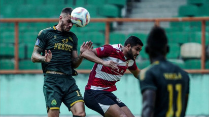 Hasil Liga 1: Madura United Buat Debut Aji Santoso di Persikabo 1973 Berakhir Tragis