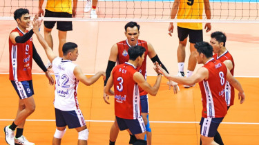 Hasil AVC Championship 2023: Membanggakan, Timnas Voli Putra Indonesia Beri Perlawanan Sengit untuk China