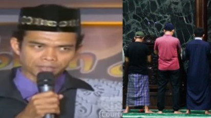 Bagaimana Hukumnya Shalat Sambil Tutup Mata Demi Khusyuk? Begini Kata Ustaz Abdul Somad