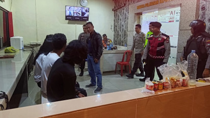 Kedapatan Lagi Ngelem 6 Orang Diamankan Polisi Dua Diantaranya Masih Dibawah Umur
