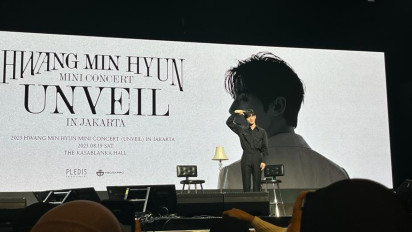 Sukses Hibur Hwangdo Indonesia, Hwang Min Hyun Beberkan Arti 'Unveil' di Tema Mini Konsernya