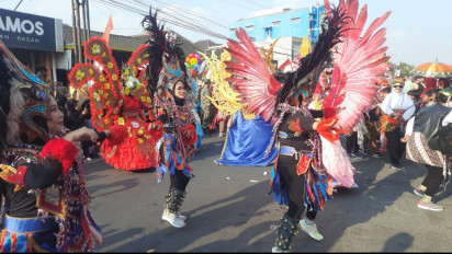 Hadirkan Seni dan Budaya, Ngemplak Street Carnival di Boyolali Berlangsung Meriah