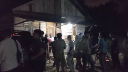 Puluhan Warga Madina kembali Grebek Rumah Bandar Narkoba