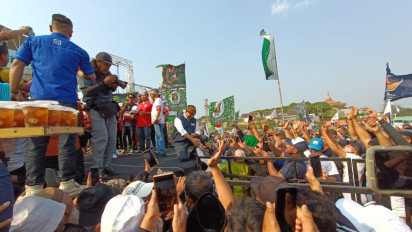 Deklarasi Kuning Ijo Biru di Semarang Dukung Anies Baswedan Capres 2024