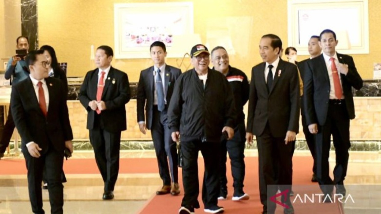 Oesman Sapta Sebut Wajar Parpol Klaim Jokowi Dukung Capresnya: 1000 Persen Saya Tak Percaya, Presiden Konsisten
            - galeri foto