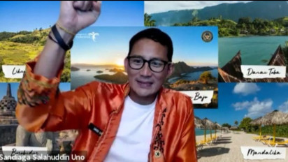 Jokowi Tunjuk Sandiaga Uno Jadi Menko Marves Ad Interim Gantikan Luhut Selama Lawatan ke Afrika