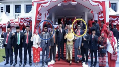 Mencengangkan! 2 Anggota DPRD Sinjai Tersangka Narkoba Ikut Upacara HUT ke-78 RI di Kantor Bupati
