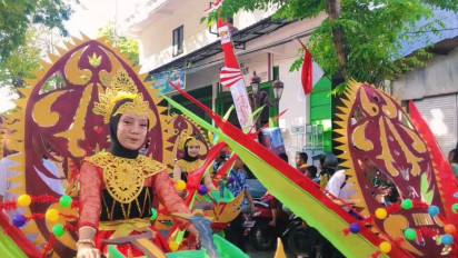 Semarakkan HUT RI ke 78, Pemkab Sumenep Gelar Lomba Sepeda Hias