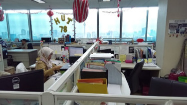 Hari Pertama WFH 50 Persen, Ruang Kerja ASN DKI Jakarta Kosong Melompong